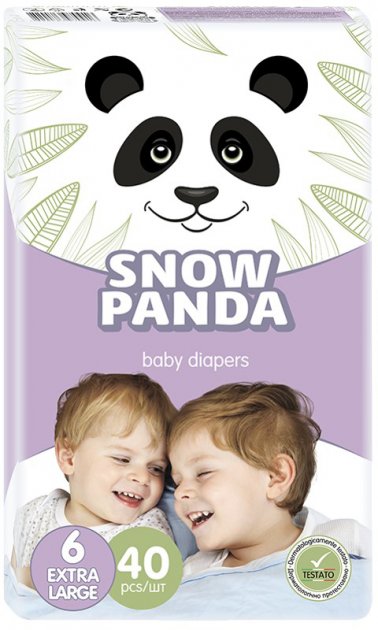 Підгузки Сніжна Панда ПАНДОгузки ExtraLarge 16+ кг 40 шт.